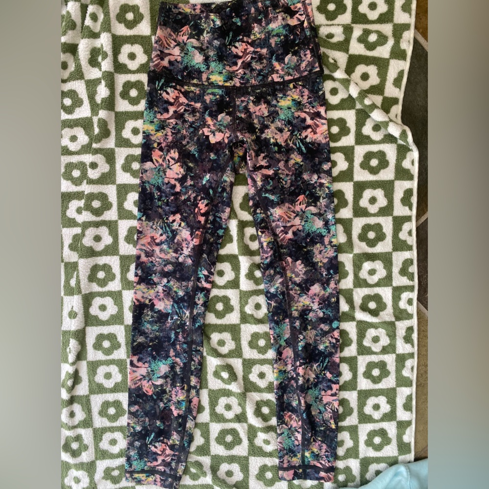 lululemon athletica Multicolor Patterned Leggings